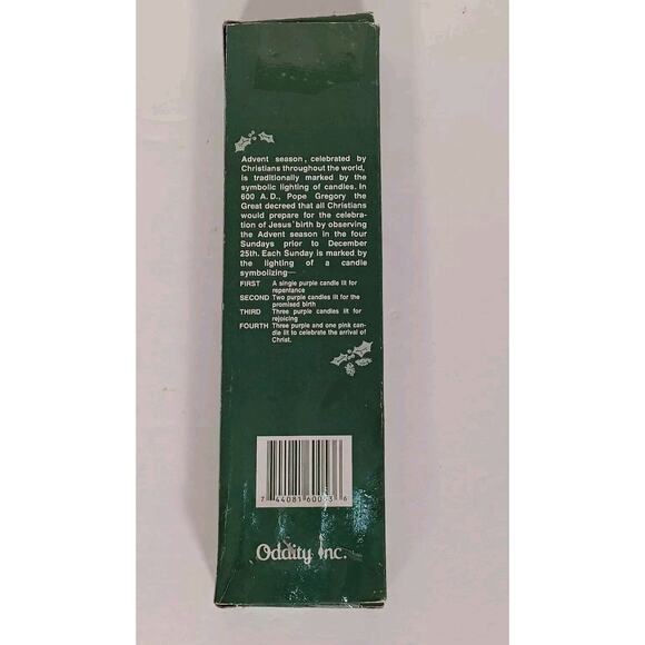 Oddity Inc Advent Taper Candles Purple & Pink 10" Candles - Picture 3 of 7